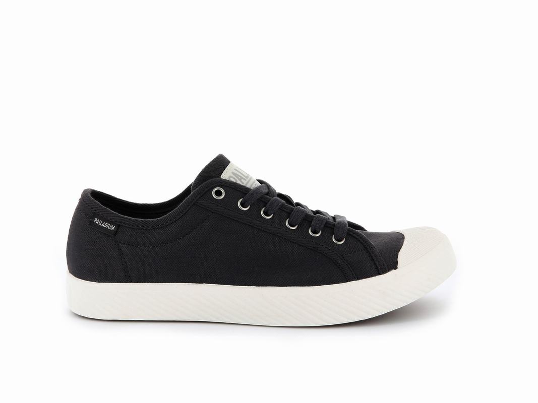 Palladium Pallaphoenix Og Canvas Men's Low Top Sneakers Black (AWTE26750)